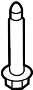 View Suspension Crossmember Bolt (Front) Full-Sized Product Image 1 of 4