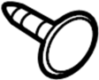 View Screw. Pillar. Trim. (Upper) Full-Sized Product Image