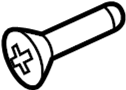 Image of Screw. Latch. Handle. Door. Base. Exterior. A screw that is used to. image for your 2019 Ford F-150  Raptor Extended Cab Pickup Fleetside 