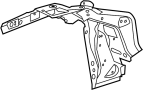 View Quarter Panel Extension (Rear, Lower) Full-Sized Product Image 1 of 2