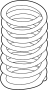 View Coil Spring (Rear) Full-Sized Product Image 1 of 2
