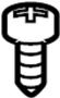 View Bolt. Hinge. Screw. (Front) Full-Sized Product Image