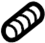View Steering Column Spring Full-Sized Product Image