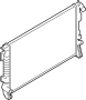 Image of Radiator image for your 2021 Lincoln Navigator  L Reserve Sport Utility 