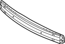 Image of Bumper Impact Bar (Front) image for your 2019 Ford Transit-250 3.2L Power-Stroke 5 cylinder DIESEL A/T Base Extended Cargo Van 