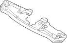 Image of Radiator Support Access Cover (Rear, Upper, Lower). Radiator Support Access. image for your 2020 Ford F-150 3.0L Power-Stroke V6 DIESEL A/T RWD Lariat Crew Cab Pickup Fleetside 