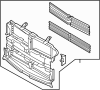 Image of Radiator Support Air Deflector (Lower) image for your 2016 Ford Police Interceptor Sedan   