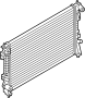 Image of Radiator image for your 2001 Ford F-250 Super Duty 7.3L Power-Stroke V8 DIESEL A/T RWD XL Extended Cab Pickup 