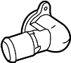 Image of Engine Coolant Thermostat Housing image for your 2007 Lincoln MKX   