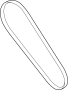 View Accessory Drive Belt Full-Sized Product Image