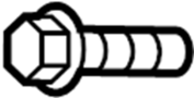 Image of Screw. Bolt. Sensor. A screw that is used to. image for your 2008 Ford F-150 5.4L Triton V8 M/T RWD THE 60TH ANNIVERSARY EDITION Crew Cab Pickup Stepside 