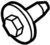 View Bolt. Screw. Bracket. Fender. (Front, Rear, Upper, Lower) Full-Sized Product Image 1 of 10