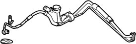 Image of A/C Refrigerant Suction Hose image for your 2013 Lincoln MKX   