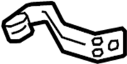 Image of A/C Refrigerant Line Bracket image for your 1999 Ford F-350 Super Duty   