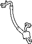 View A/C Refrigerant Discharge Hose Full-Sized Product Image