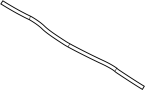 Image of Hood Seal (Rear) image for your 2019 Ford Flex   