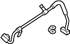 Image of Turbocharger Oil Line (Upper, Lower) image for your 2019 Ford F-150 2.7L EcoBoost V6 A/T RWD XLT Standard Cab Pickup Fleetside 
