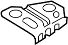 Image of Air Cleaner Bracket image for your 2022 Ford F-150 5.0L V8 FLEX A/T 4WD XLT Extended Cab Pickup Fleetside 