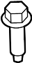 View Automatic Transmission Mount Bolt (Rear, Upper) Full-Sized Product Image