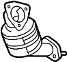 Image of Catalytic Converter image for your 2019 Ford F-150 3.0L Power-Stroke V6 DIESEL A/T 4WD Platinum Crew Cab Pickup Fleetside 