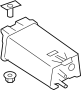 View Canister - FUEL VAPOUR STORE. Vapor canister bracket.  Full-Sized Product Image