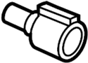 View Connector. Tube. Vent. Hose. PCV. (Upper, Lower) Full-Sized Product Image