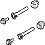 Image of Caliper. Kit. Mount. A bolt used to Mount /. image for your 2020 Ford F-150 3.5L EcoBoost V6 A/T RWD Limited Crew Cab Pickup Fleetside 