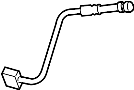 Image of Hose. Brake. Hydraulic. A flexible hose. image for your 1992 Ford F-150   