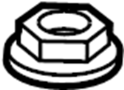 View Nut. Mount. Bracket. (Front, Rear, Lower) Full-Sized Product Image