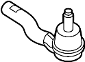 View Steering Tie Rod End Full-Sized Product Image