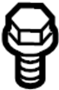 Image of Screw. Bolt. Cowl. A Screw that is used to. image for your 2009 Ford F-150 5.4L Triton V8 FLEX A/T RWD King Ranch Crew Cab Pickup Fleetside 