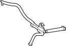 Image of Brake Vacuum Hose image for your 2019 Ford F-150 3.0L Power-Stroke V6 DIESEL A/T RWD XL Standard Cab Pickup Fleetside 