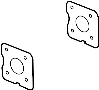 Image of Power Brake Booster Gasket image for your 2019 Ford Ranger  Lariat Crew Cab Pickup Fleetside 
