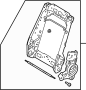 Image of Seat Back Frame image for your 2010 Ford F-150 5.4L Triton V8 FLEX A/T 4WD Platinum Crew Cab Pickup Fleetside 