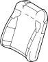 Image of Seat Back Cushion Cover image for your 2020 Ford Police Interceptor Utility   