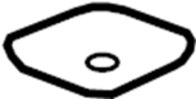Image of Cap. Cover. Sunvisor. A cap that covers the. image for your 2015 Ford Edge   