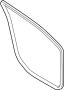 Image of Door Seal image for your 2012 Ford E-250 5.4L Triton V8 CNG A/T Base Extended Cargo Van 
