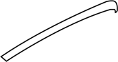 Image of Door Trim Molding (Lower) image for your 2008 Ford F-150 5.4L Triton V8 M/T 4WD THE 60TH ANNIVERSARY EDITION Crew Cab Pickup Stepside 