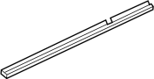 Image of Door Window Belt Weatherstrip image for your 2014 Ford Fusion   
