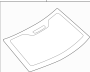 Image of Back Glass image for your 2003 Ford F-350 Super Duty 7.3L Power-Stroke V8 DIESEL A/T 4WD XLT Extended Cab Pickup 