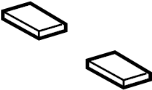 View Fuel Tank Insulator (Upper) Full-Sized Product Image