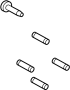 View Wheel Lug Stud Full-Sized Product Image