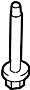 View Suspension Crossmember Bolt (Front, Rear, Lower) Full-Sized Product Image