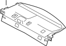 Image of Package Tray Trim (Front, Rear, Upper) image for your 2019 Ford Taurus   