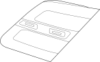 Image of Back Up Light Assembly image for your 2018 Ford Taurus 3.5L Duratec V6 FLEX A/T FWD SEL Sedan 