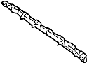 Image of Bumper Cover Support Rail (Upper) image for your 2006 Ford F-150 5.4L Triton V8 FLEX A/T 4WD XLT Extended Cab Pickup Fleetside 