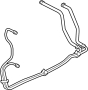 Image of Automatic Transmission Oil Cooler Hose Assembly image for your 2021 Ford F-150 3.5L PowerBoost V6 FULL HYBRID EV-GAS (FHEV) A/T 4WD Lariat Crew Cab Pickup Fleetside 
