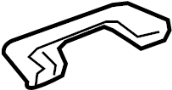 Image of Interior Grab Bar image for your 2008 Ford F-150 4.6L Triton V8 M/T RWD THE 60TH ANNIVERSARY EDITION Crew Cab Pickup Stepside 