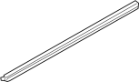 Image of Door Window Belt Weatherstrip (Upper) image for your 2020 Ford F-150 3.5L EcoBoost V6 A/T 4WD King Ranch Crew Cab Pickup Fleetside 