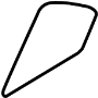 Image of Glass. Vent. Door. Window. A complete Vent Window. image for your 2013 Ford Explorer   